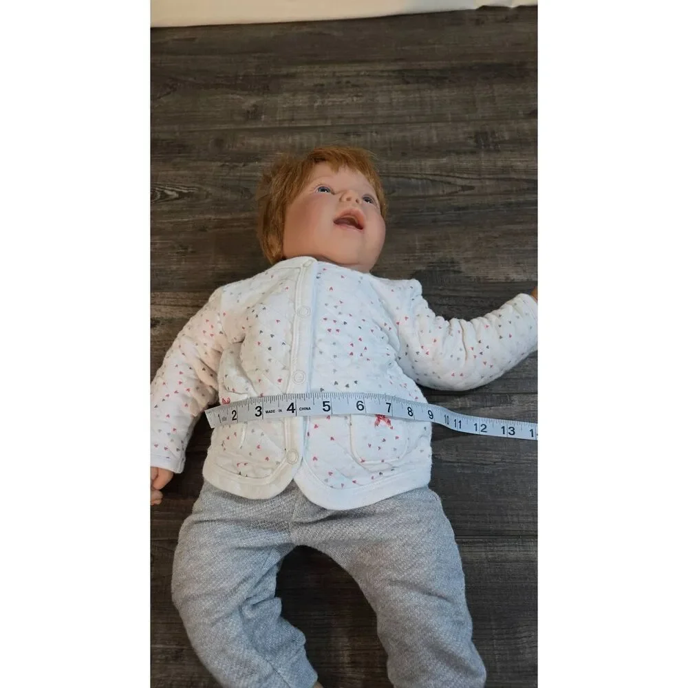 Lee Middleton original baby doll artist Reva Schick red hair lifelike